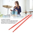 thumbnail image 3 of 2PCS Nylon Drumsticks Nylon Tips Exercise Drum Stick Replacement Portable Drum Rods For Percussion Instrument, 3 of 8
