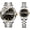 Gold Silver, variant on His and Hers Couple Quartz Watches, Stainless Steel Luminous Waterproof Wrist Watches with Calendar, Romantic Wedding Business Dress Pair Watches for Valentine's Day Gift