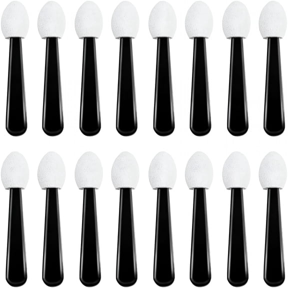 BPPEG 100Pcs Small Eyeshadow Applicators Eye Shadow Sponge Applicator Sticks Makeup Tip