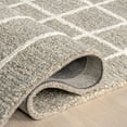 thumbnail image 5 of nuLOOM Taylee Contemporary Striped Area Rug, 5' x 8', Taylee Grey, 5 of 9