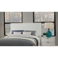 thumbnail image 5 of Home Square 2-Piece Set with King Headboard and 2 Drawer Nightstand in White, 5 of 15