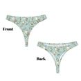 thumbnail image 3 of Fotbe Cute Honeybees Tanga Sin Costuras para Mujer con Estampado – Panties Invisibles, Transpirables y Cómodos para Uso Diario-3X-Large, 3 of 6