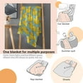 thumbnail image 5 of Cartoon Yellow Duck Blanket Lightweight Flannel Throw Blanket Gifts for Girls Women in All Season Blanket for Bed/Couch/Sofa 40"x50" for Kids/Children, 5 of 6