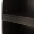 thumbnail image 4 of Mainstays 3-Shelf Framed Bookcase with Adjustable Shelves, Espresso, 4 of 7