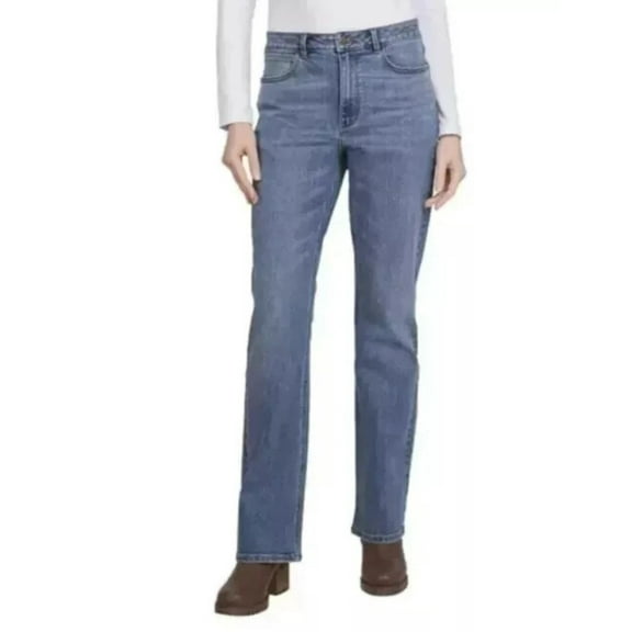 Wrangler Women's High-Rise Bootcut Stretch Jeans, Blue, Size 8/29