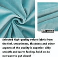 thumbnail image 6 of 2 Pack Velvet Throw CoverSofa Pillowcases for Couch Pillows BedRoom, 6 of 9