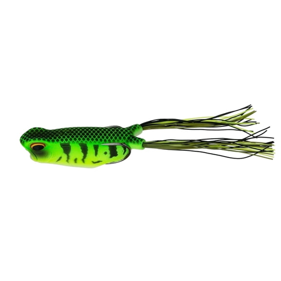 6th Sense Vega Frog Topwater Frog Bass Fishing Lure Walk Skip Spit and Pop Action with 5/0 Braid Hook