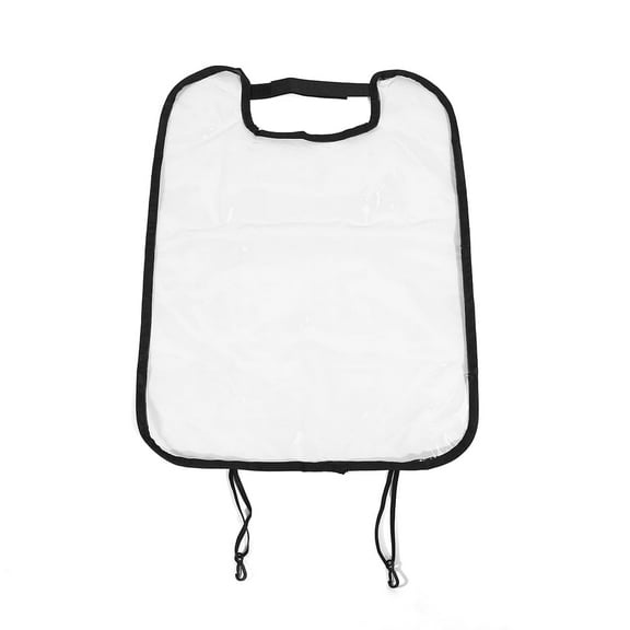 Car Seat Back Rear Protector, Heavy Duty Transparent PVC Seat Protector Car Seat Pad Anti Stain Mud Cover Mat Pad
