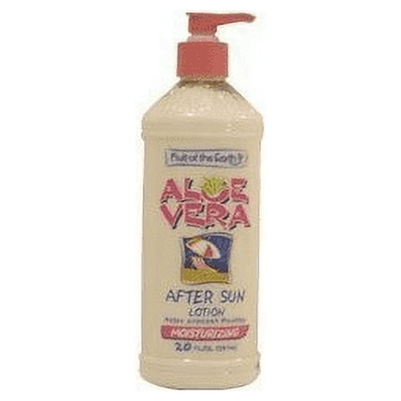Fruit Of The Earth Aloe Vera After Sun Lotion, Maintain Tan Skin, 20 oz
