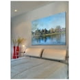 thumbnail image 5 of Marmont Hill - "Lake Balboa at Summer" by Irena Orlov Painting Print on Wrapped Canvas, 5 of 7
