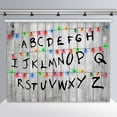 thumbnail image 3 of PHOTURT Stranger Things Party Backdrop Birthday Christmas Decoration Background Lights Alphabet Vinyl Photography Booth Props, 3 of 5