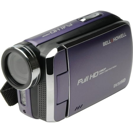 Bell+Howell Purple Dv30hd 1080p Fun-Flix Slim Camcorder