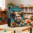 thumbnail image 2 of Yuyamidu Highland Cow Toddler Backpack for Boys Girls, 13.5 Inch Preschool Backpack with Durable Polyester and Multi-Pocket Storage, 2 of 6