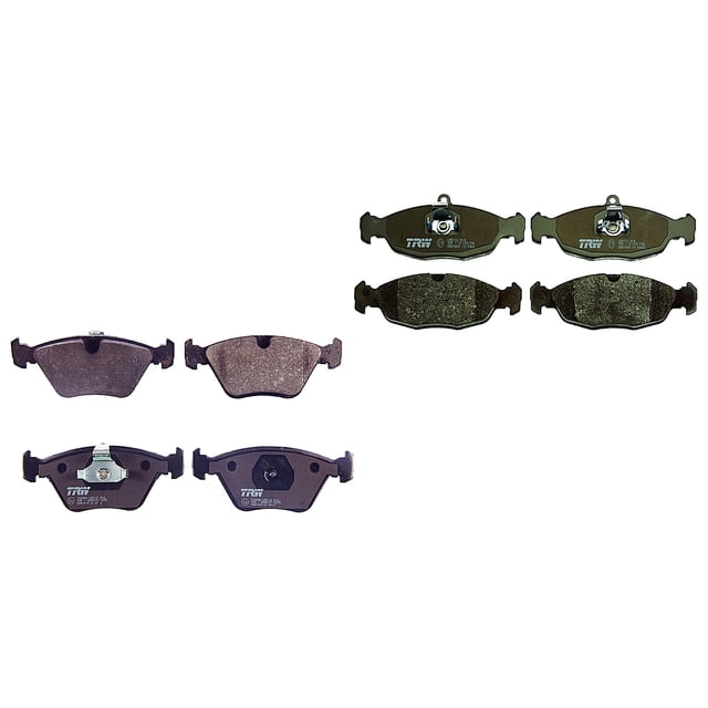 Set Balatas Bajos Metales Vanden Plas 1995 A 2003 Jaguar TRW .