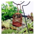 thumbnail image 3 of 1: 6 Jaula de Pájaros Adornos de Jardín s de de Suspensión Sunnimix Dollhouse Bird Cage, 3 of 7