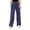 Dark Purple, variant on HXWCHs Plus Size Mom Jeans Women's Casual Loose Fit High Waist Drawstring Pants with Side Pockets for Comfortable Wear M Black