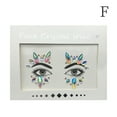 thumbnail image 2 of 50 % de Réduction Naittoop Nouvel Autocollant Visage Acrylique Strass Résine Écologique Autocollant Visage Strass, 2 of 2