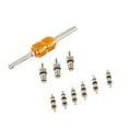 thumbnail image 4 of 9pcs Air Conditionné Valve Noyaux + 1pc Outil de Réparation de Système A / C Kit, 4 of 11