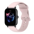 thumbnail image 1 of Hearth & Gear Silicone Sports Sweat Proof Solid Color Watch Band With Convenient Adjustment And Wide Compatibility Compatible With Smartwatch Undone for Men Railroad Cool Watch with Stopwatch for, 1 of 6