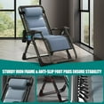thumbnail image 4 of Lilypelle Zero Gravity Chair, Lawn Recliner, Reclining Patio Lounger Chair, Folding Portable Chaise with Headrest,Cup Holder, 4 of 8
