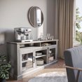 thumbnail image 2 of BELLEZE TV Stand Media Entertainment Center Console - Cayman (Gray Wash), 2 of 7