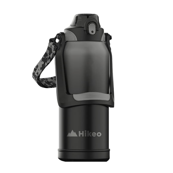 Termo para Agua 2 Litros HIKEO de Acero Inoxidable 24 Horas Frío 20 Caliente