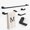 Matte Black, variant on Mega Handles Bathroom Towel Holder Set - 4 Pieces, Robe Hooks & Toilet Paper Holder Wall Mounted - Polished Chrome Suite