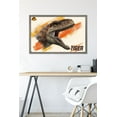 thumbnail image 6 of Jurassic World: Dominion - Tiger Wall Poster, 22.375" x 34" Framed, 6 of 6