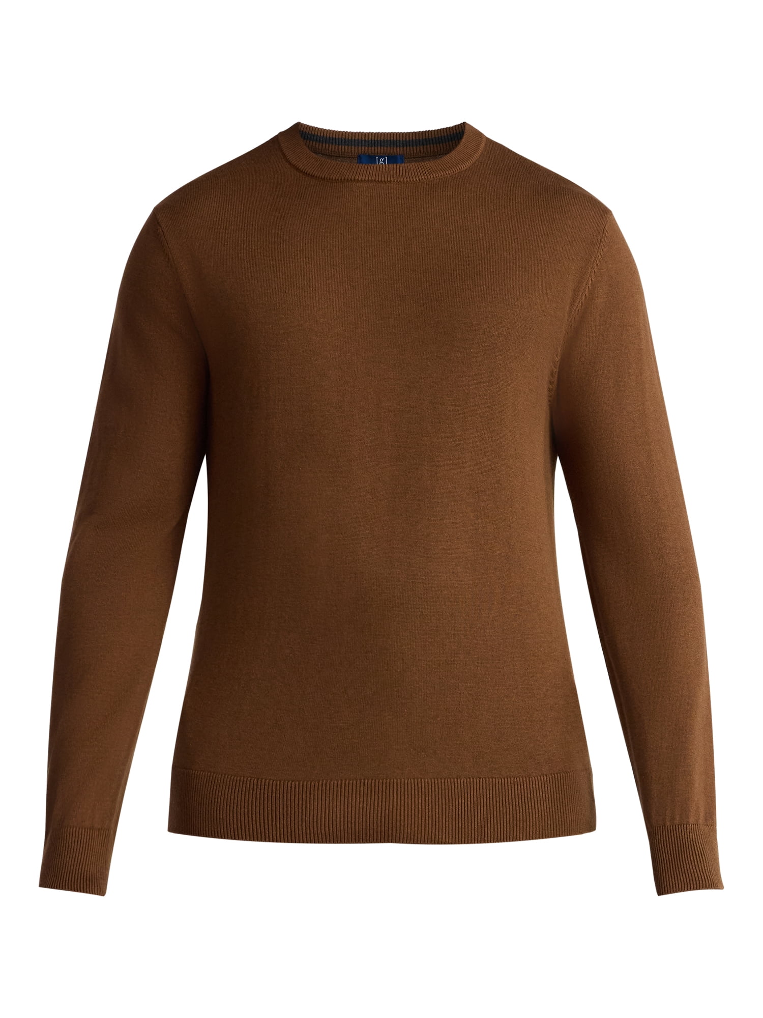 George Men's & Big Men's Relaxed Fit Lightweight Crewneck Sweater, Sizes XS-3XL