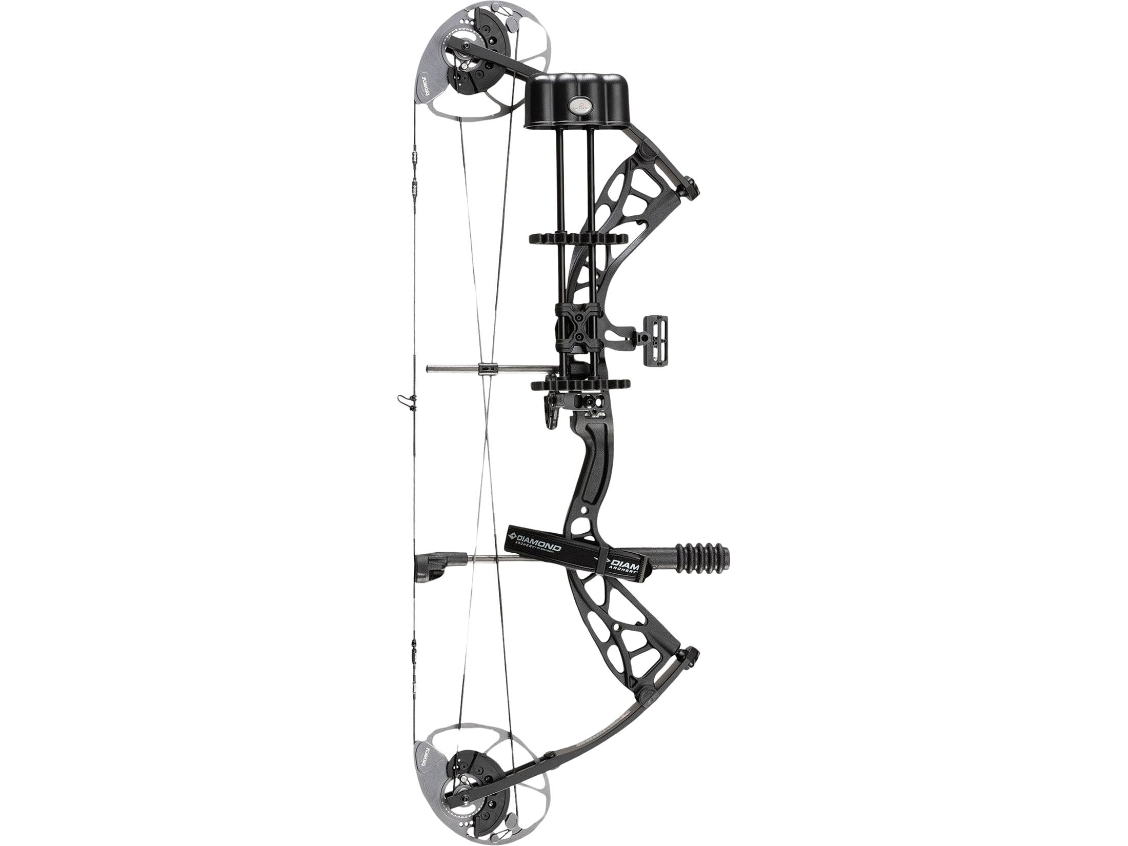 Diamond Archery Edge Max Right Hand Compound Bow, Black, 20-70 lb Draw (A14005)