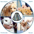 thumbnail image 4 of City Statue Soft Cat Dog Recovery Collar Adjustable Cat Cone Wound Healing Protective After Surgery for Medium Dogs, 4 of 7
