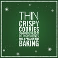 thumbnail image 4 of Tate's Bake Shop Holiday Cookies Gift Tin Chocolate Chip, Cinnamon Brown Sugar and Gingersnap Holiday Cookies, 14.02 oz Cookie Tin, 4 of 9