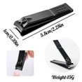 thumbnail image 4 of 4Pcs/Set Nail Clippers Stainless Steel Anti Splash Fingernail Cutter Manicure Tools Bionics Design Nail Trimmer Pedicure Scissor, 4 of 9