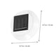thumbnail image 5 of Lámpara de pared solar para exteriores con 3 LED, luz blanca cálida para cercas, canalones, jardines, patios y techos., 5 of 7