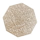 thumbnail image 4 of Manteles Individuales para comedor, posavasos de PVC lavables, Octangle para el hogar, Hotel y restaurante, 4 Uds., 4 of 12