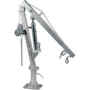 Vestil 37422 Galvanized Winch Truck Jib Crane - Extended 500 lbs & Retracted 1000 lbs - Model No. WTJ-2-G