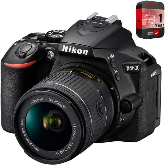 Cámara réflex digital Nikon D5600 RENOVADA y VR DX AF-P de 18-55 mm