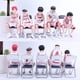 thumbnail image 1 of Figuras de acción del Anime SLAM DUNK Sakuragi Hanamichi, juguetes de colección en PVC de 11cm, Rukawa Kaede Akagi Takenori Mitsui Hisashi, 5 piezas Gong Bohan LED, 1 of 2