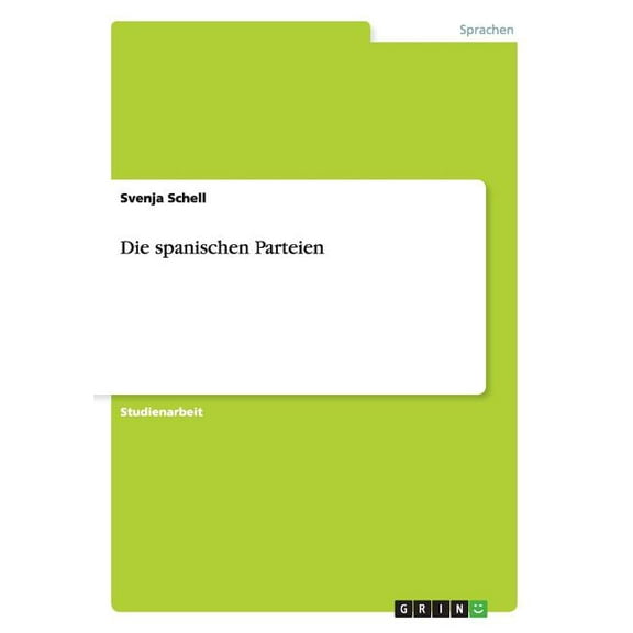 Die spanischen Parteien (Paperback)