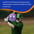 thumbnail image 4 of WEUVEB 4Pcs Purple PVC Connection Ball for Pitching Training Softball Equipment for Girls, 4 of 5