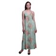 thumbnail image 1 of Bimba Robe Longue Maxi à Bretelles Spaghetti Ajustables à Imprimé Floral, Tenue de Plage d'Été - Très Petit, 1 of 6