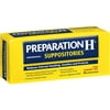 Preparation H Hemorrhoid Symptom Treatment Suppositories (48 Count), Burning, Itching and Discomfort Relief