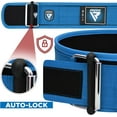 thumbnail image 3 of RDX Weight Lifting Belt 4 Adjustable Back Lumbar Support Bodybuilding, Powerlifting Functional Strength Training Core Exercise Fitness Workout Squats Deadlifts, Home Gym Equipment, 3 of 8