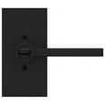 thumbnail image 5 of Baldwin ENSQUCFR190 Square Single Cylinder Keyed Entry Door Lever Set - Black, 5 of 7