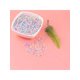 thumbnail image 2 of 1000pcs 2/3/4mm Glass Seed Beads Jewelry Making Kit, Macaron Small Beads Pony Beads for Bracelets Necklace Ring Making, 2 of 5