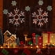 thumbnail image 2 of 2 Piezas de de de Nieve para Ventana, Decoraciones, Luces LED de de Nieve para Decoración Navideña del Hogar, Luz Cálida Dorada, 2 of 8