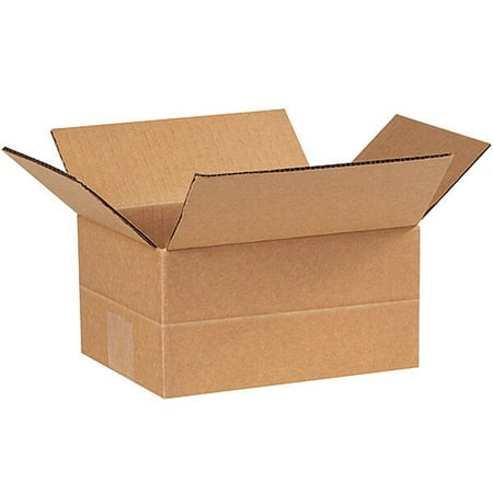 Office Depot® Brand Multi-Depth Corrugated Cartons, 4" x 8" x 6", Kraft, Pack Of 25