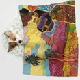 thumbnail image 6 of Pofeuu Beautiful African Woman Print Puppy Blanket,Dog Blankets,Pet Blanket Cozy Cat Blankets for Indoor Cats, Fuzzy Pet Blanket for Kitten Doggy Dog Blankets-Medium, 6 of 8