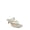 Silver Metallic, variant on Jewel Badgley Mischka Nadya Kitten Heel Thong Sandals