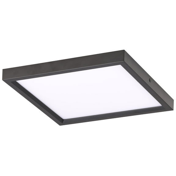Minka Lavery LED Flush Mount 7 1/2" Wide Coal LED Ceiling Light